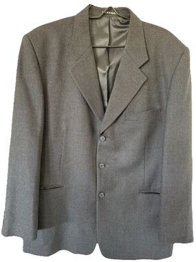 PLAYBOY Collection Men’s Gray Tweed Blazer 40R Regular 3-Button